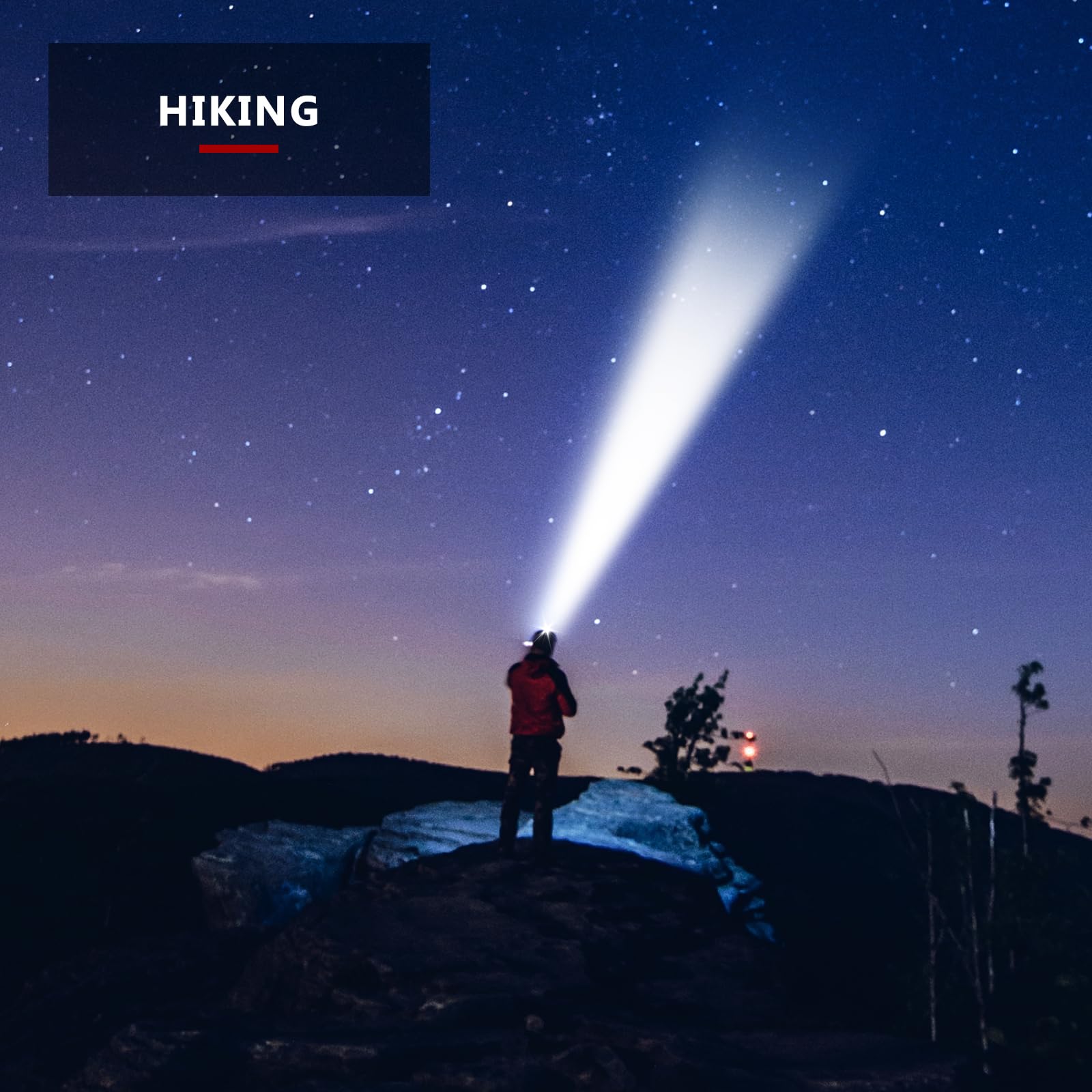 Amkulop headlamp set ready for outdoor activities and adventures