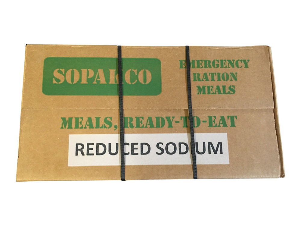 Ammo Can Man Sopakco MRE case pack with 14 menus for reliable outdoor meals on camping trips.