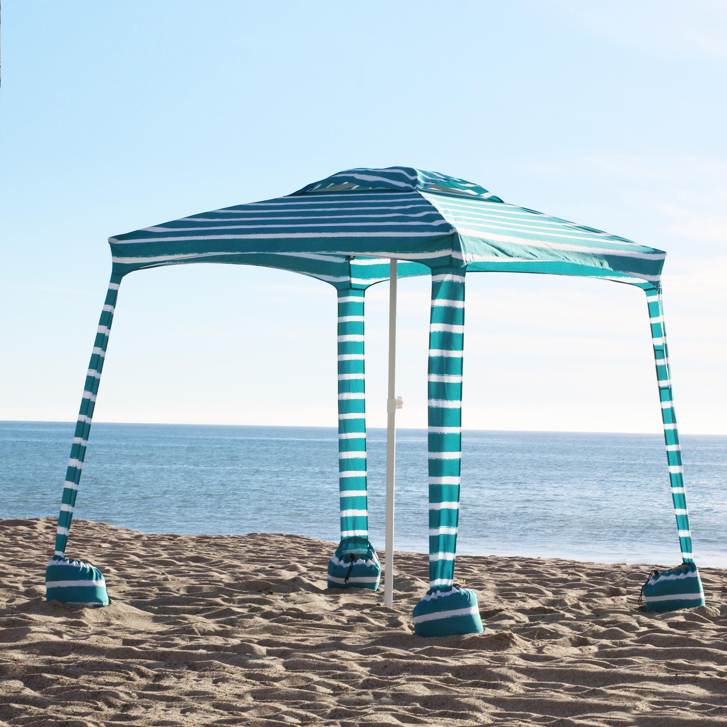 AMMSUN Beach Cabana carry bag ready for easy transport.