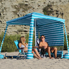 AMMSUN Beach Cabana sand pockets highlight stability at the shoreline.