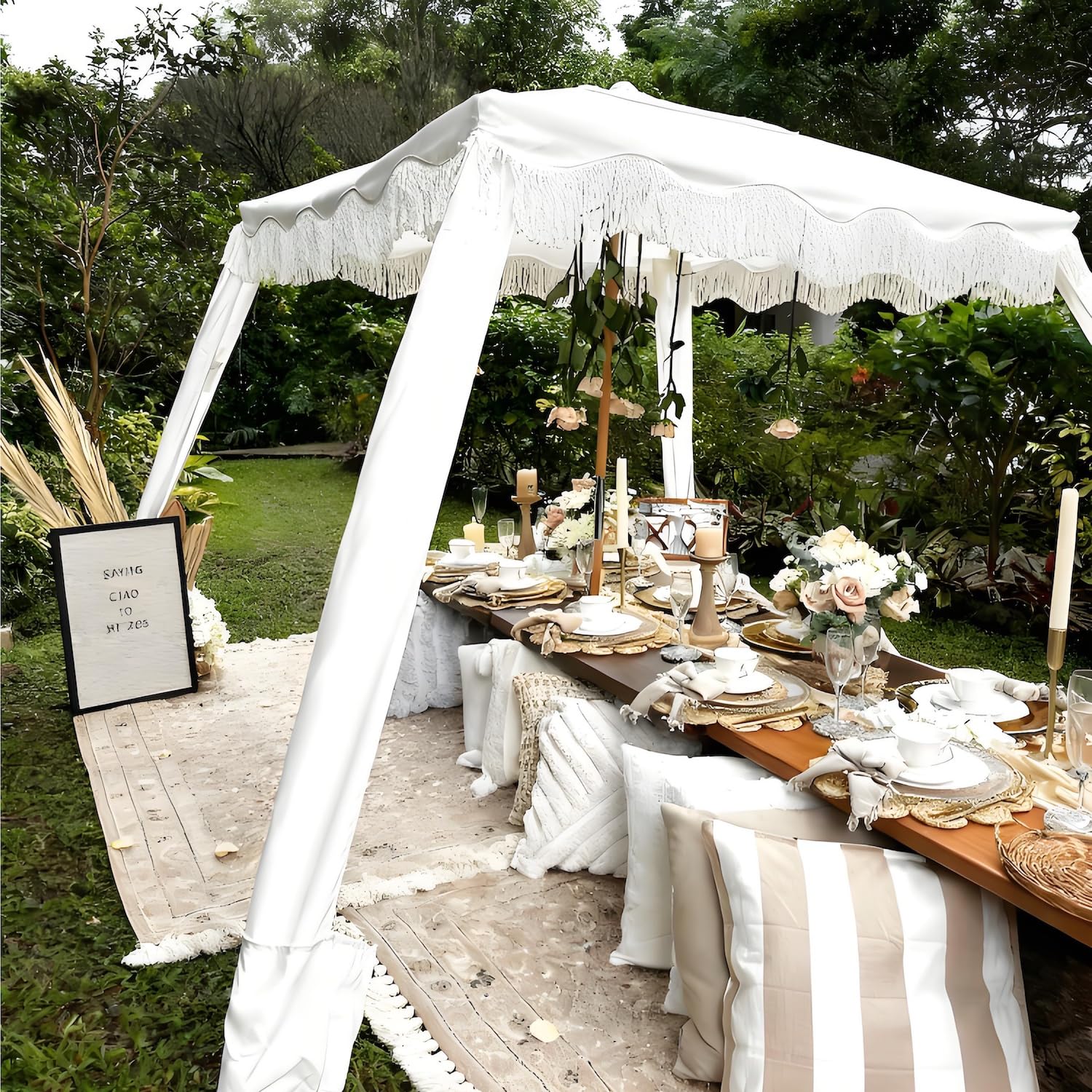 AMMSUN beach canopy with stable sand pockets keeps shade steady on windy shores.