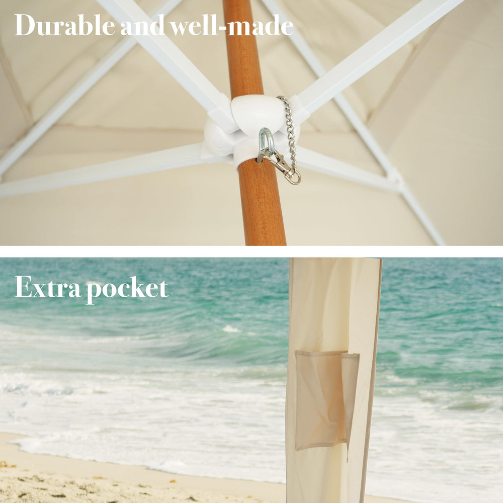 AMMSUN lightweight carry bag makes transporting the cabana easy
