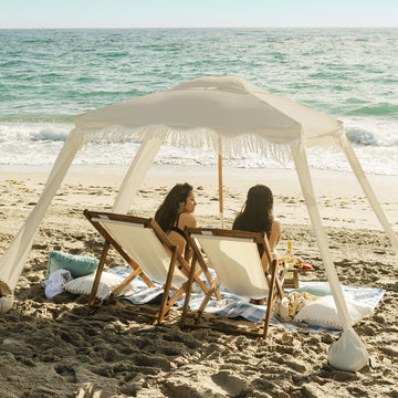 AMMSUN wood pole cabana features premium frame for sturdy shelter