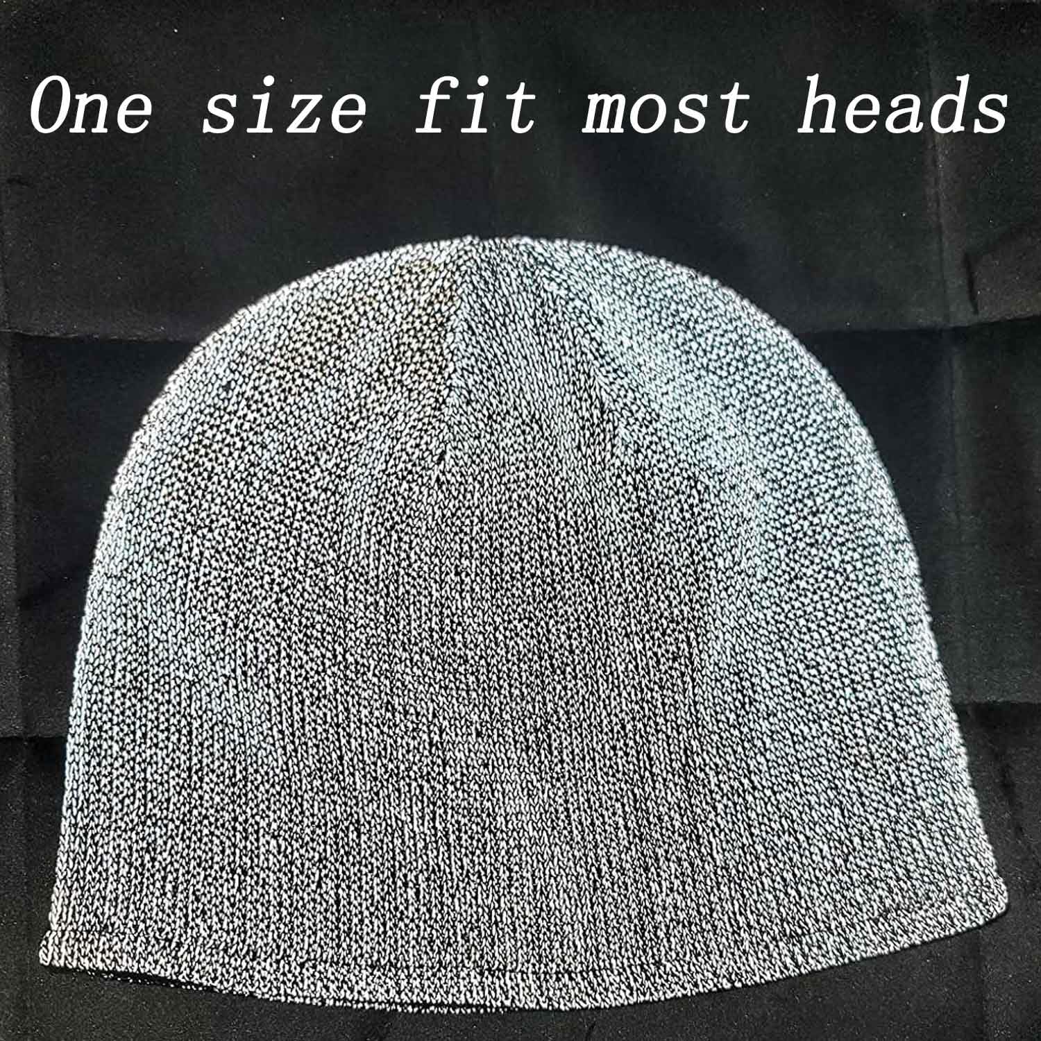 AMNQUERXUS reflective beanie delivers winter warmth for outdoor workouts