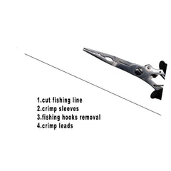 Needle-nose pliers for fishing line cutting