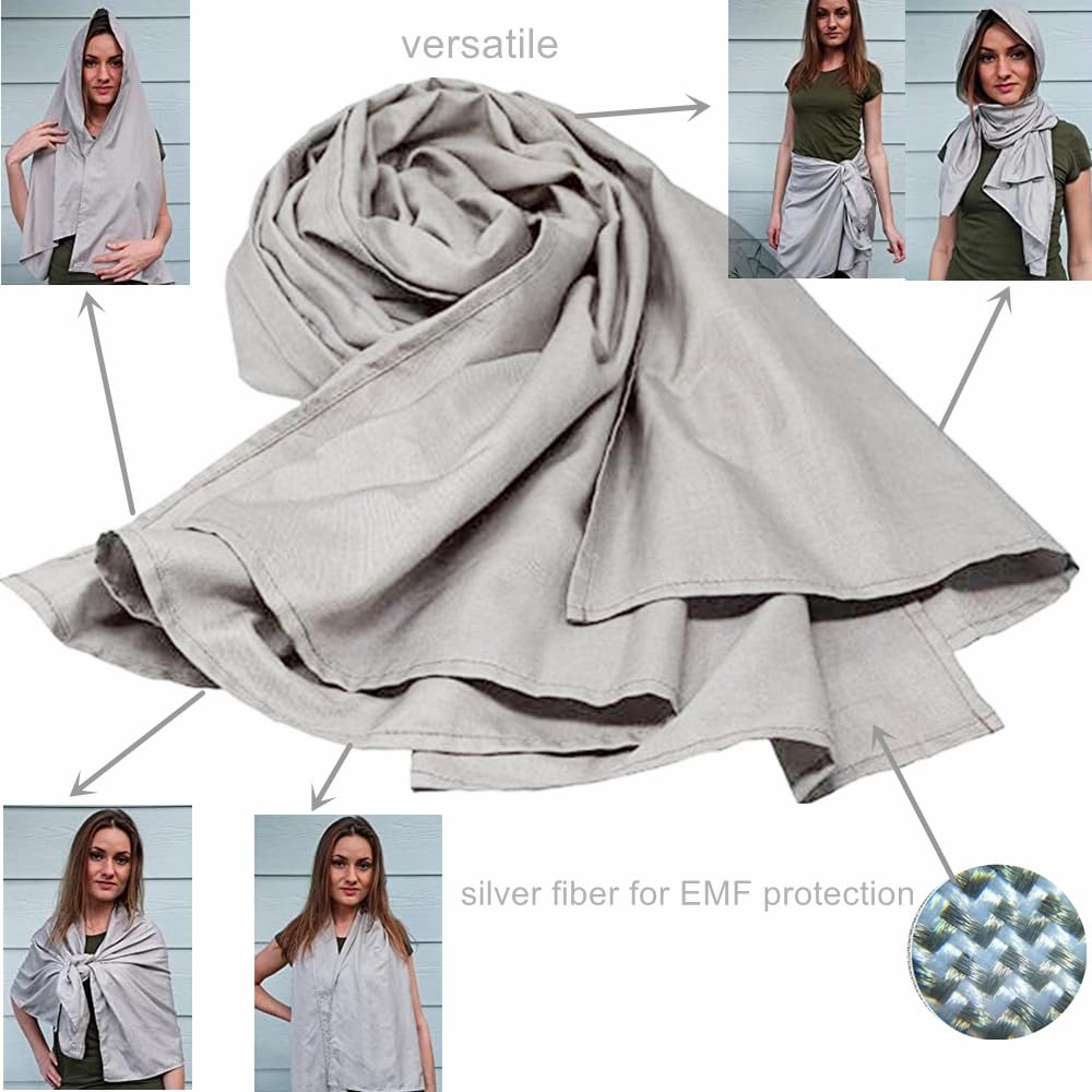 Amradield Faraday Scarf lightweight soft touch highlights comfortable all-day wear.