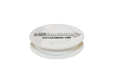 AMS Bowfishing 450 lb braided Spectra line in white, 50 yards, USA-made for Retriever reels