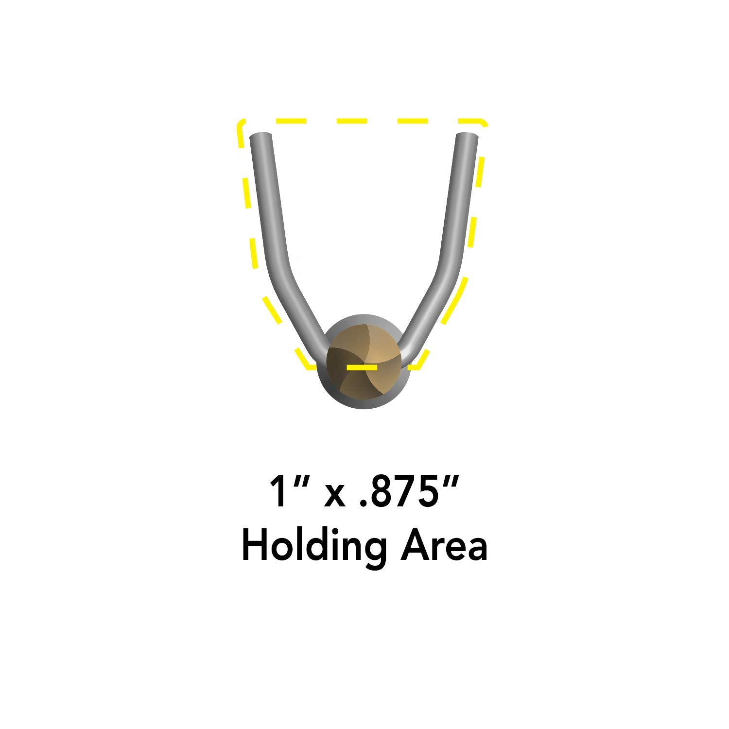 AMS Bowfishing A203-FLO full-length arrow closeup showing 34.5 inch complete setup.