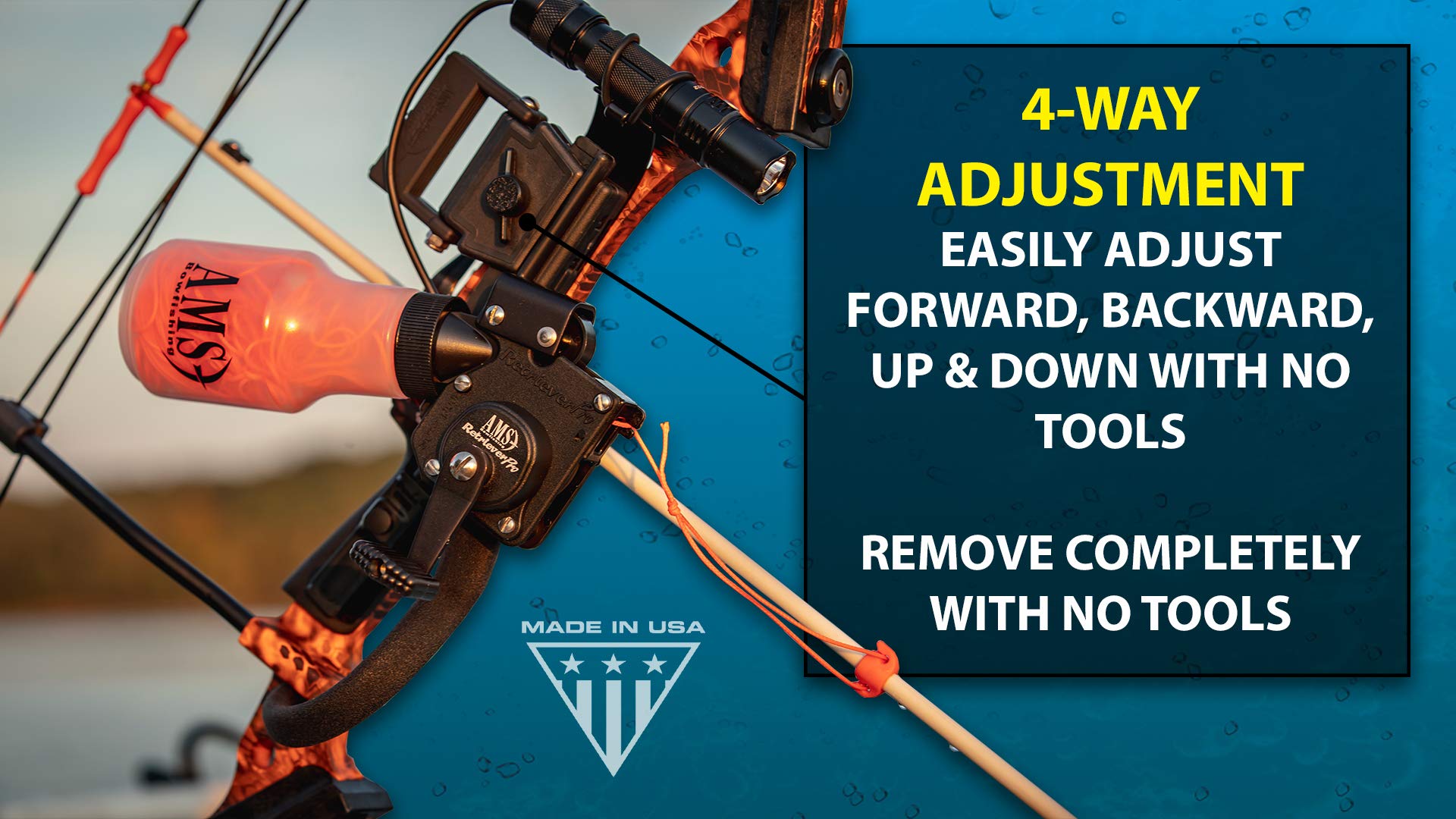 Hi-Vis Orange 200# braided Dacron line on Retriever Pro