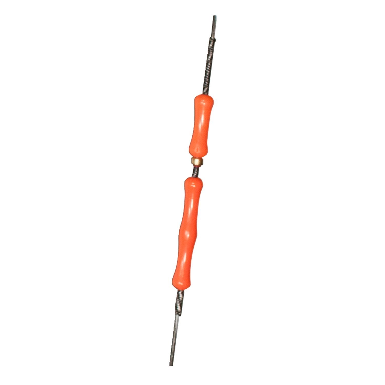 AMS Bowfishing String Things orange finger tab protects fingers during long bowfishing trips.