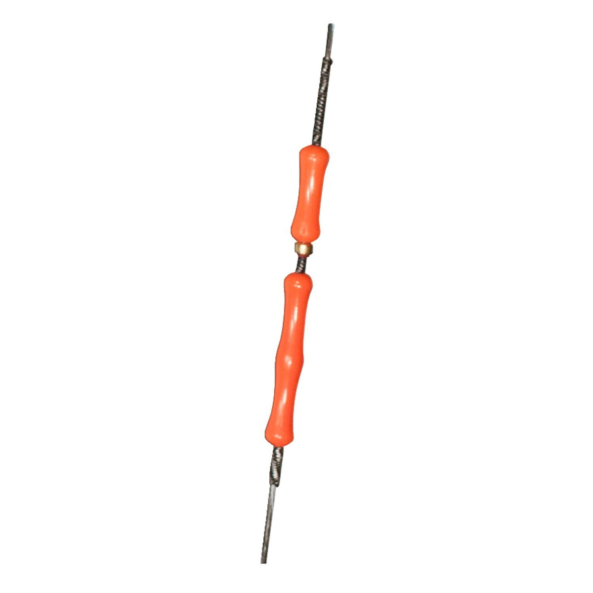 AMS Bowfishing String Things orange finger tab protects fingers during long bowfishing trips.