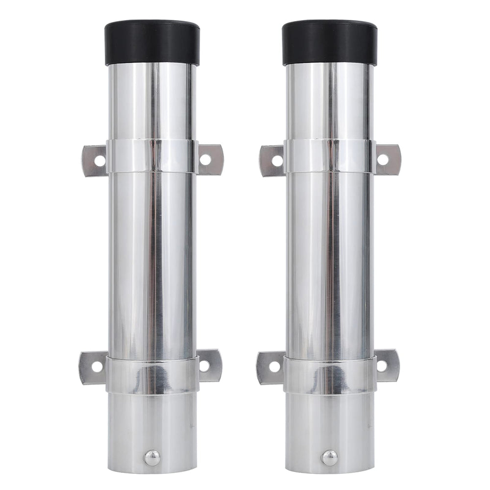 AMYSPORTS steel wall rod holder mounted on boat side