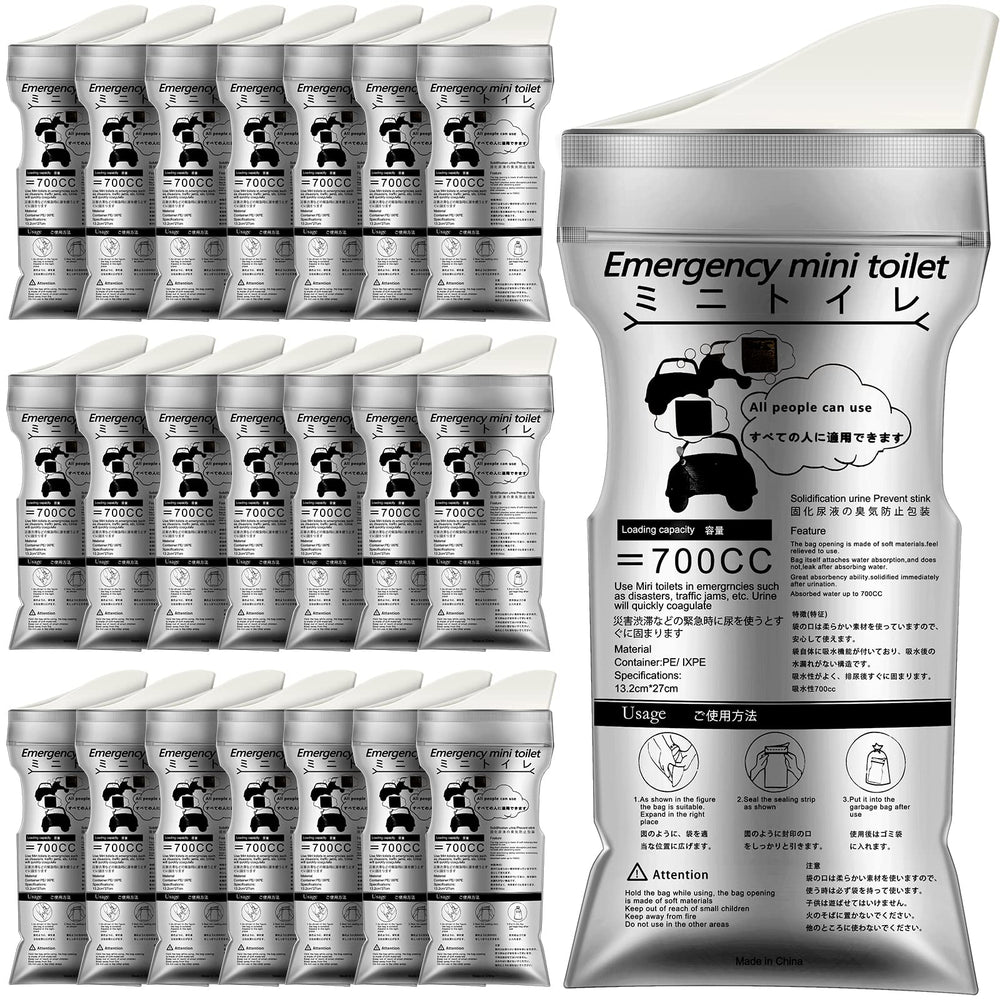 Amylove portable urine bag 700cc set for easy travel and quick use