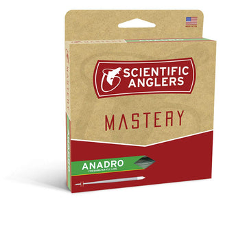 Anadro Taper WF7F fly line with high-visibility yellow tip and welded loops