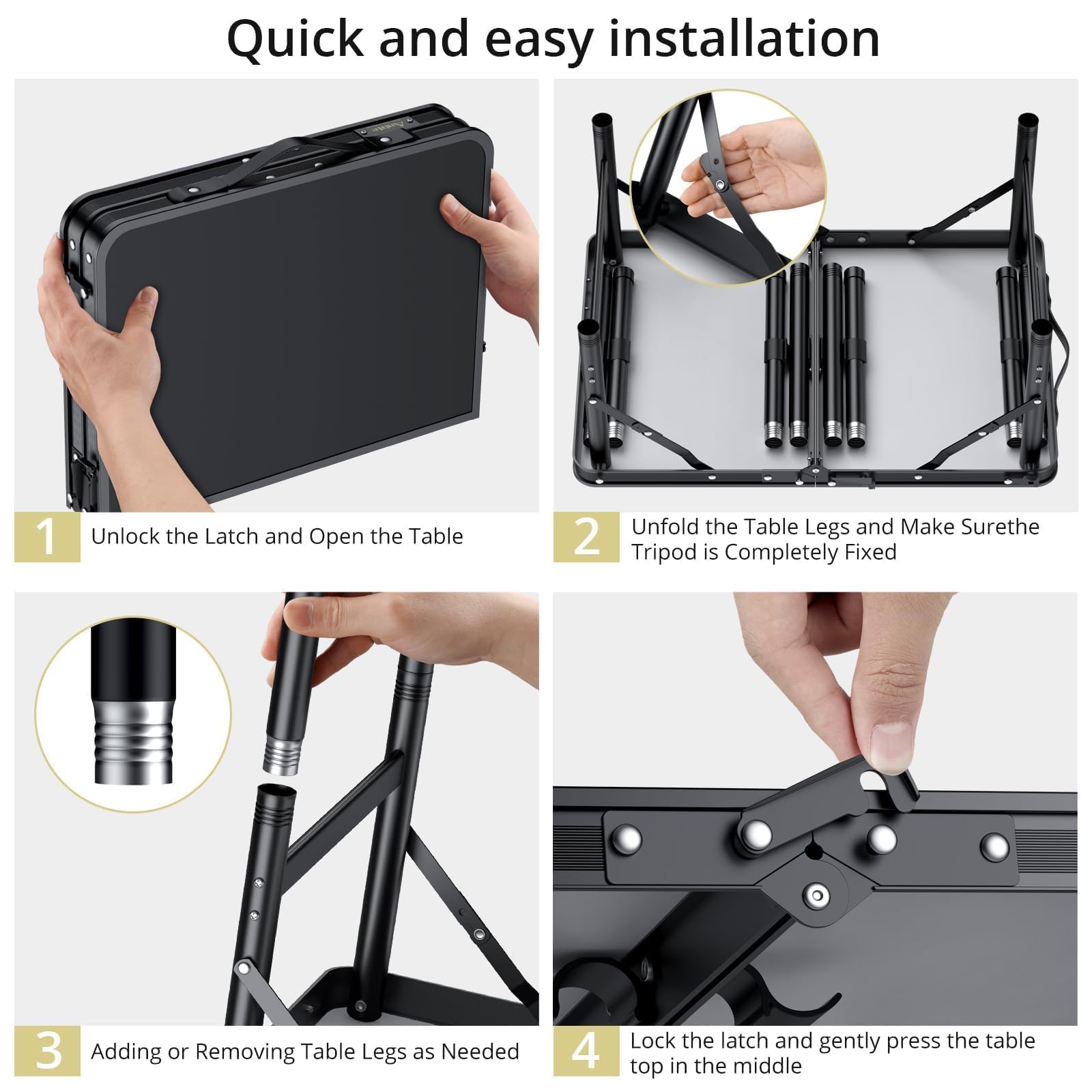 Anbte compact transport image showcases lightweight design for easy carry