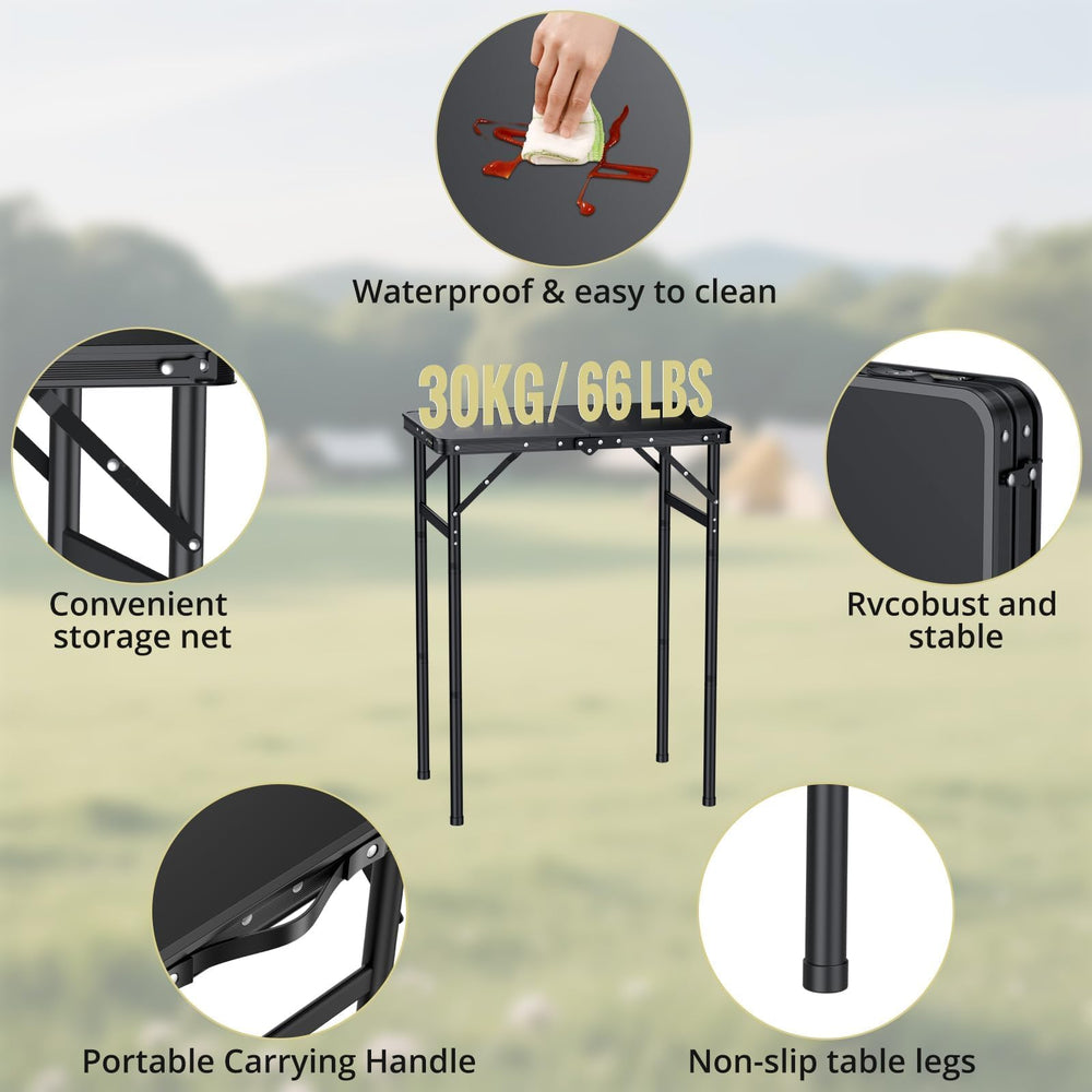 Anbte folding image shows compact folded form for car trunk storage