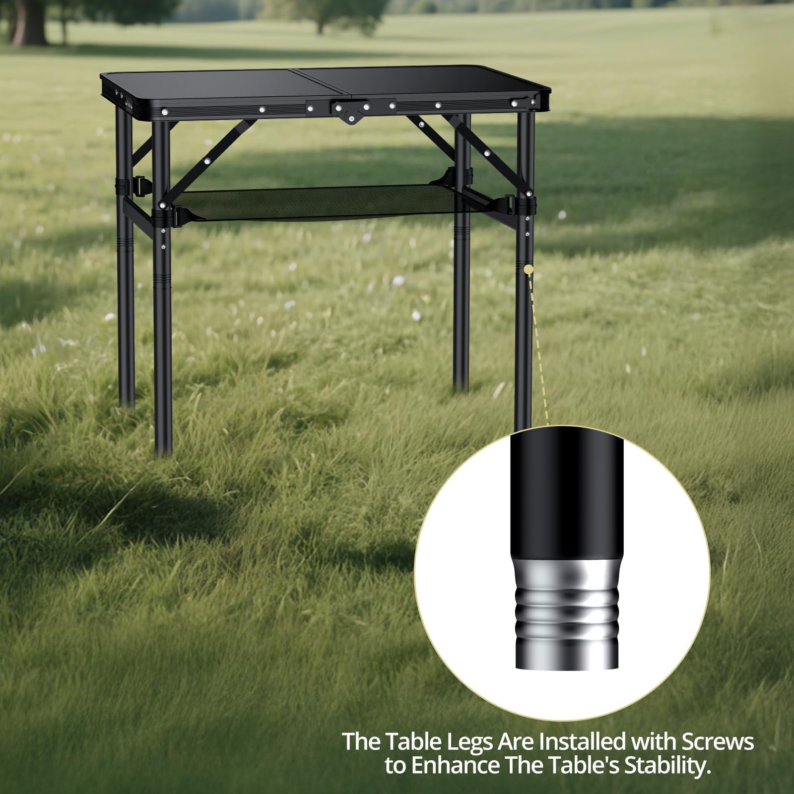 Anbte extended-height 29.41-inch setting supports standing tasks and elevated prep