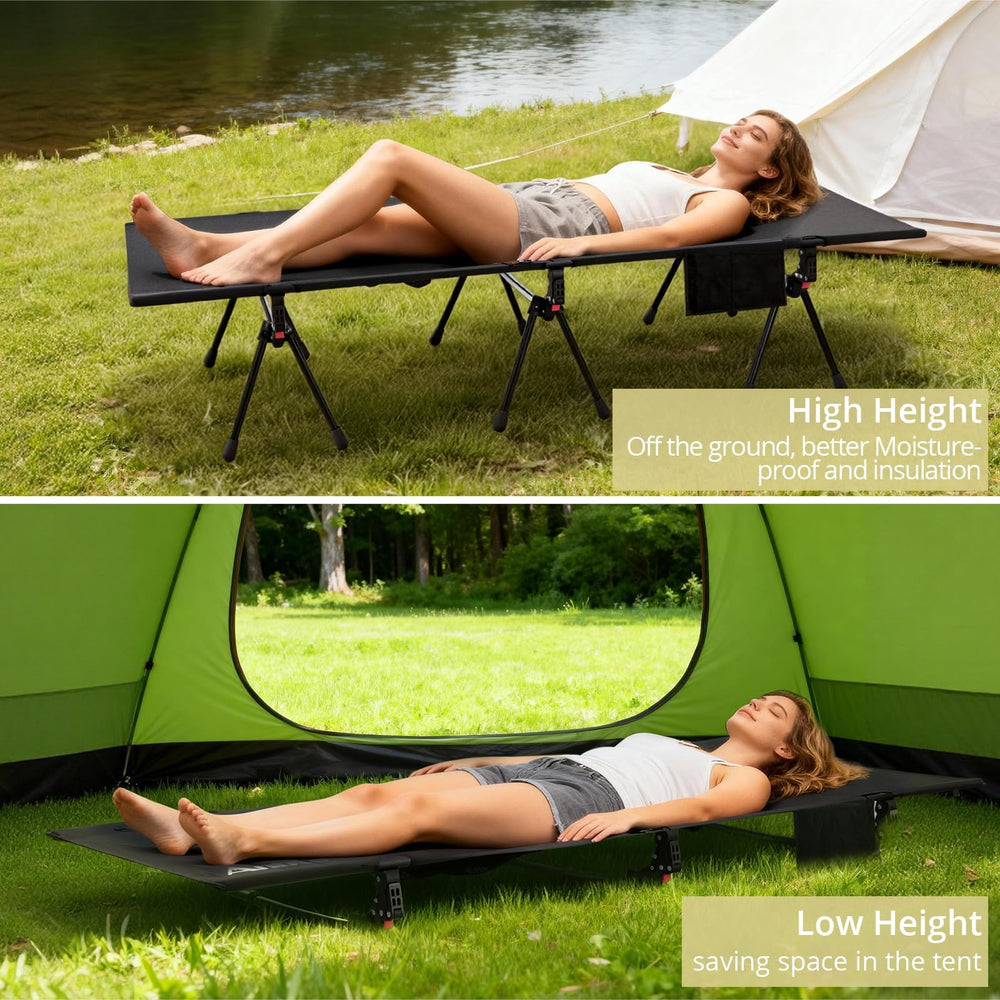 Anbte aluminum 7075 frame supports sturdy rest
