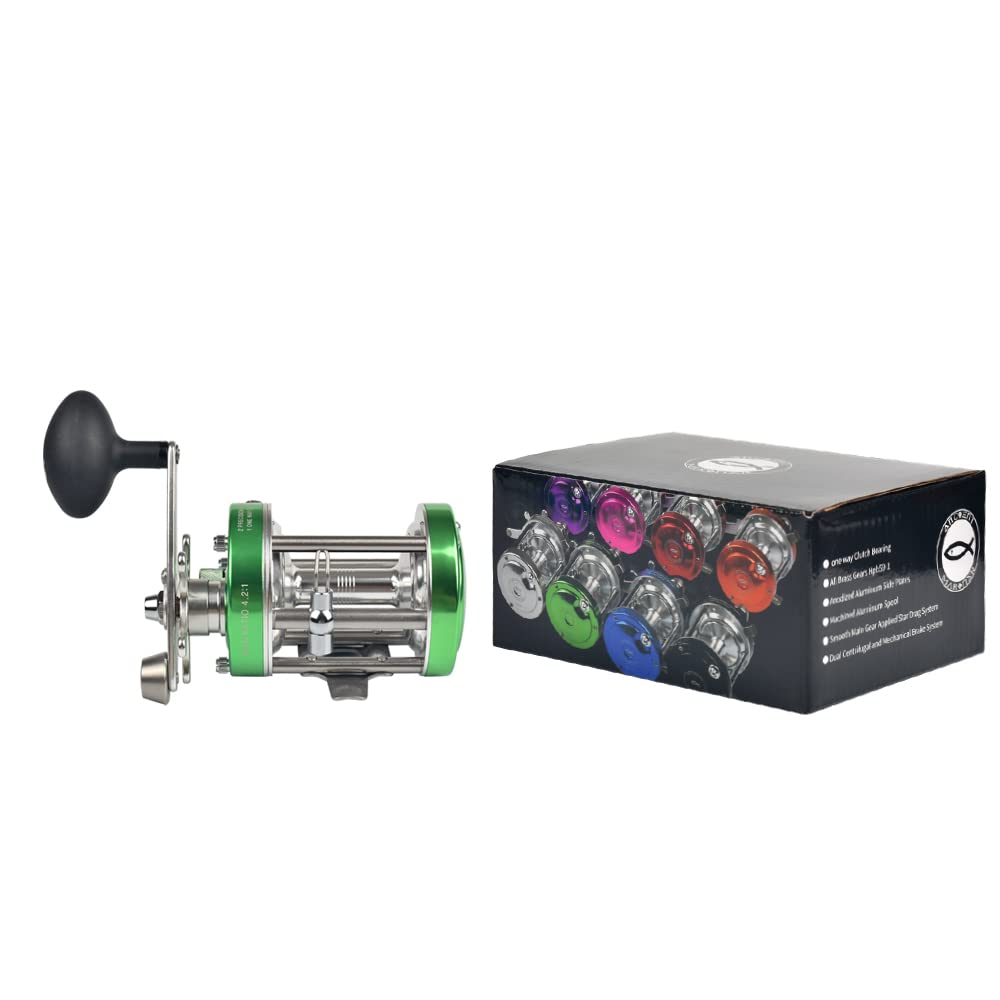 ANCIENT MARINER 6000 all-metal-gears deliver durable performance under heavy loads.