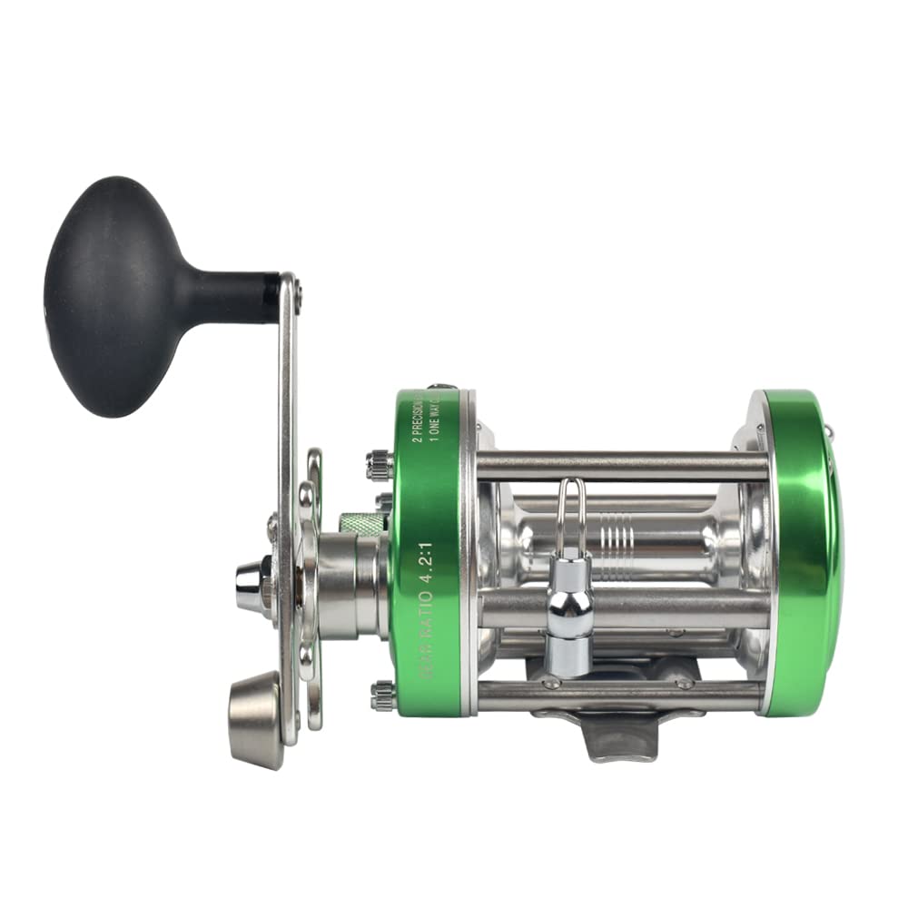 ANCIENT MARINER 6000 cnc-spool provides precise line lay for smooth casts.