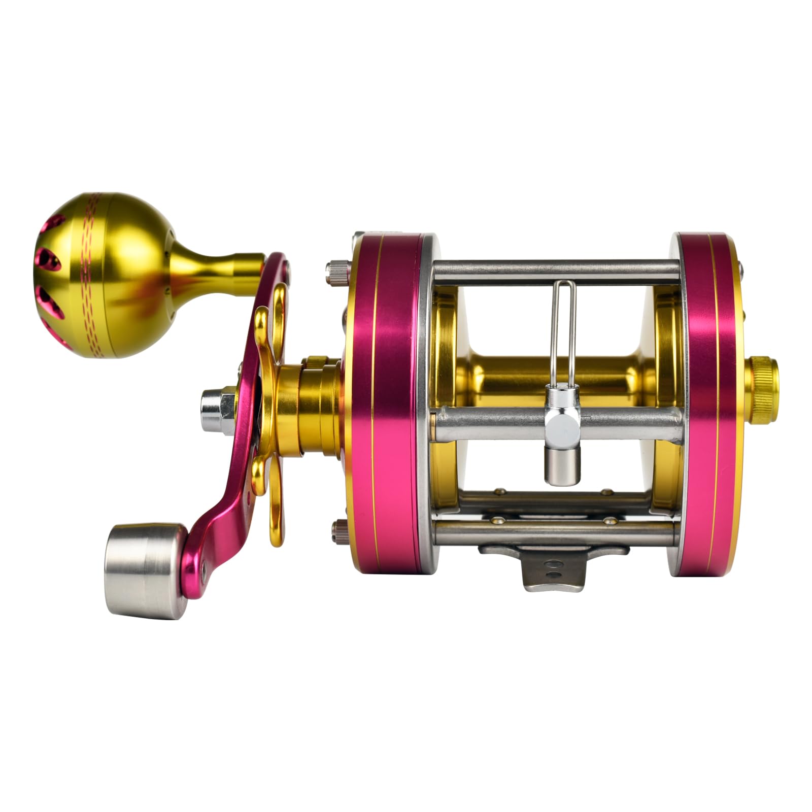 Ancient Mariner Albatross 7000 spool detail emphasizes precision CNC machining for consistent line lay.