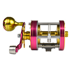 Ancient Mariner Albatross 7000 spool detail emphasizes precision CNC machining for consistent line lay.