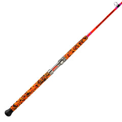 ANCIENT MARINER catfish rod glow 7ft 6in orange enables night strike visibility.