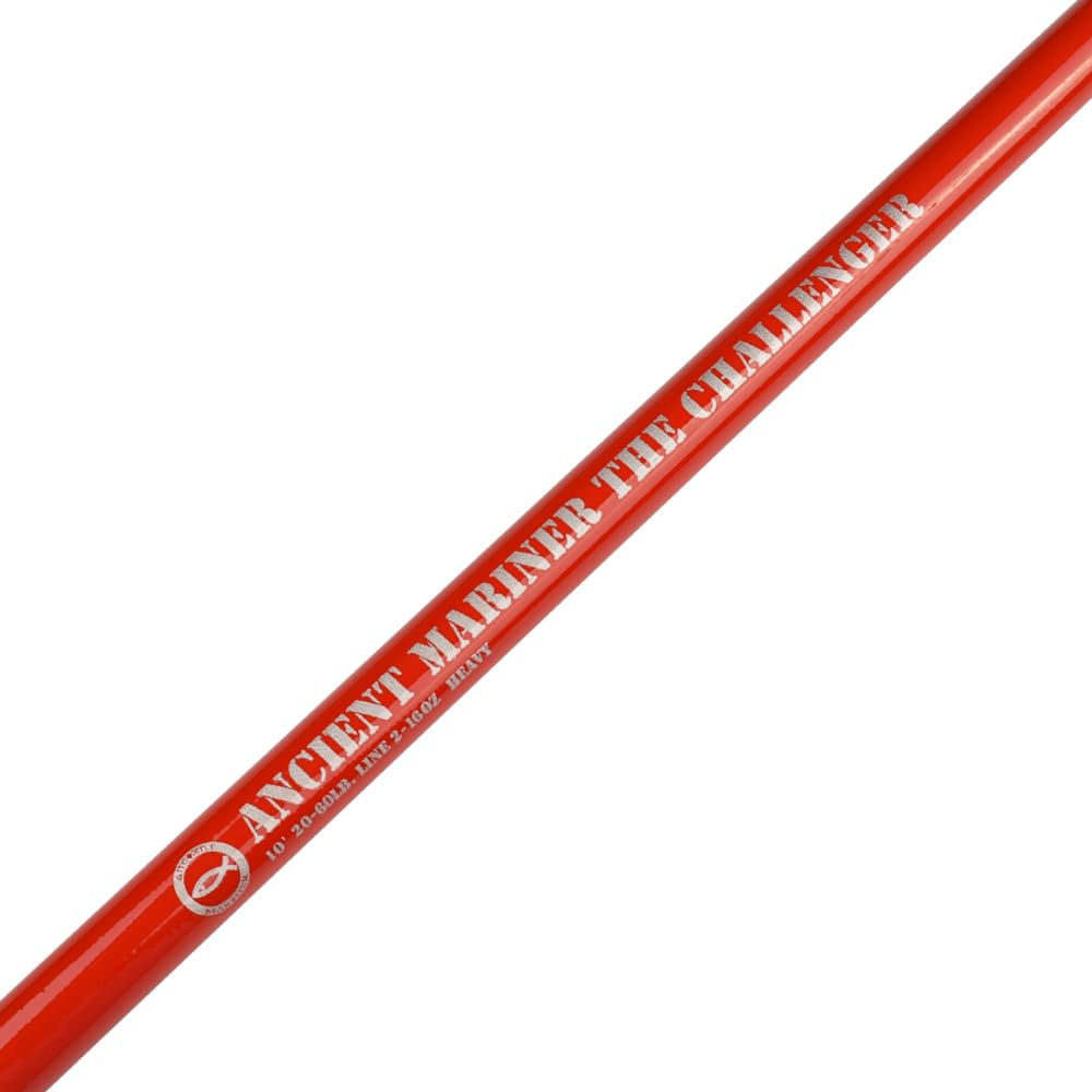 ANCIENT MARINER Challenger 2pc rod with stainless guides for durability