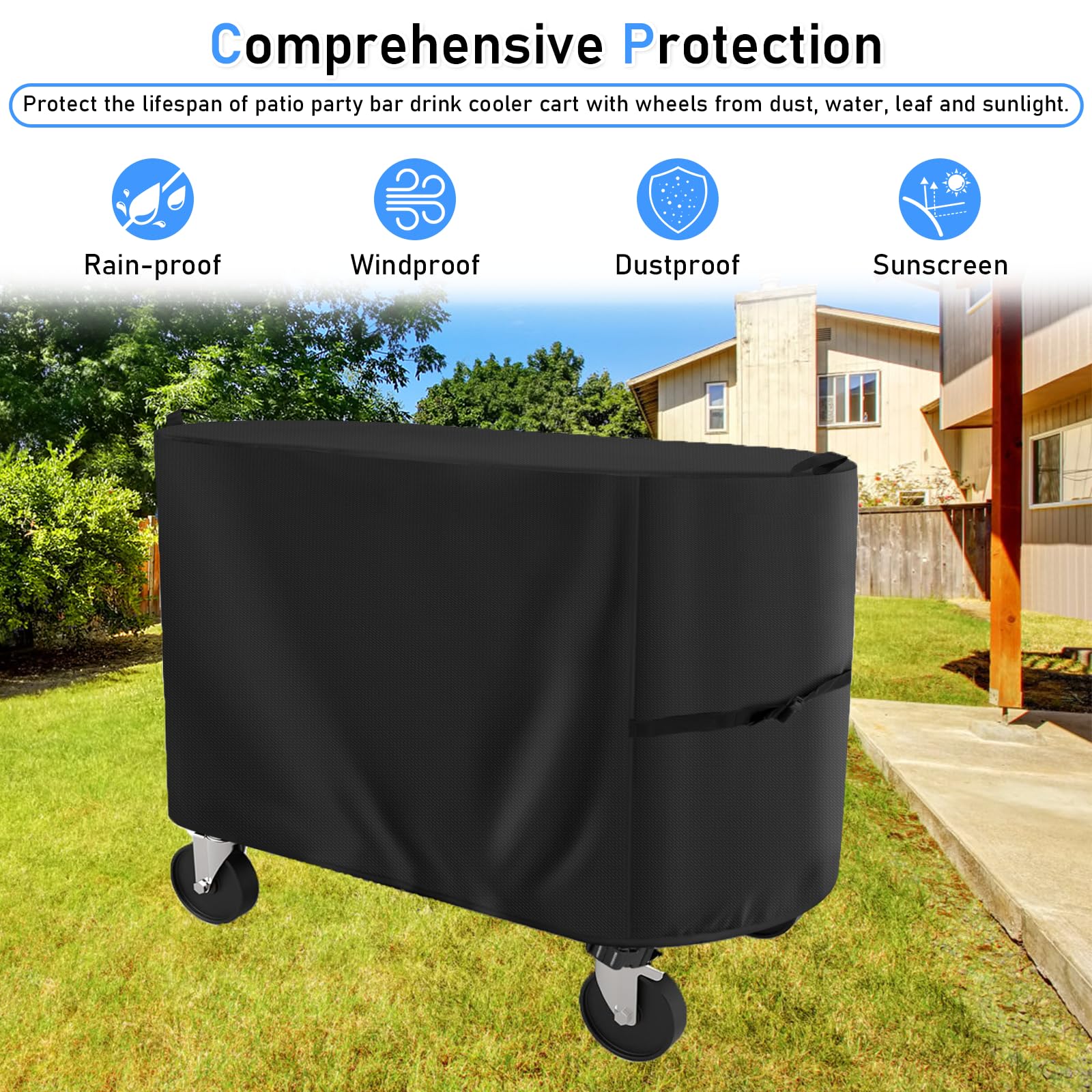 Andacar comprehensive protection against dust water and pet hair for outdoor use.