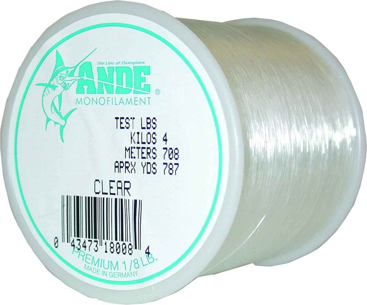 ANDE A18-30C premium mono on spool, versatile for main line or leader use