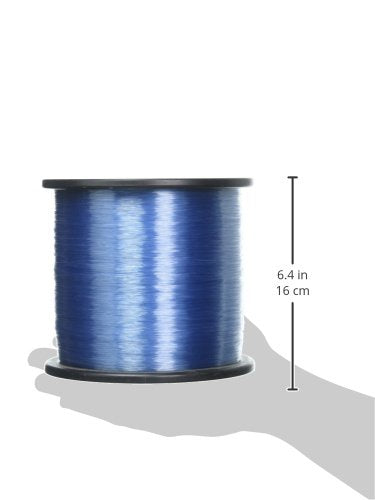 ANDE blue 30 lb monofilament line spool, 3200 yards, ideal for light-tackle fishing.