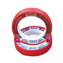 ANDE FCW50-50 clear fluorocarbon leader, 50-yard skein, low-visibility for stealthy presentations