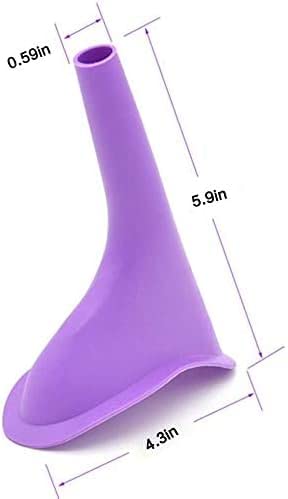 ANDGROPAND silicone men and women urinal funnel showing soft-touch comfort
