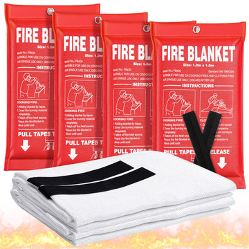 Andyssey fire blanket kitchen-use-40x40 for quick grease-fire control and mess-free cleanup.