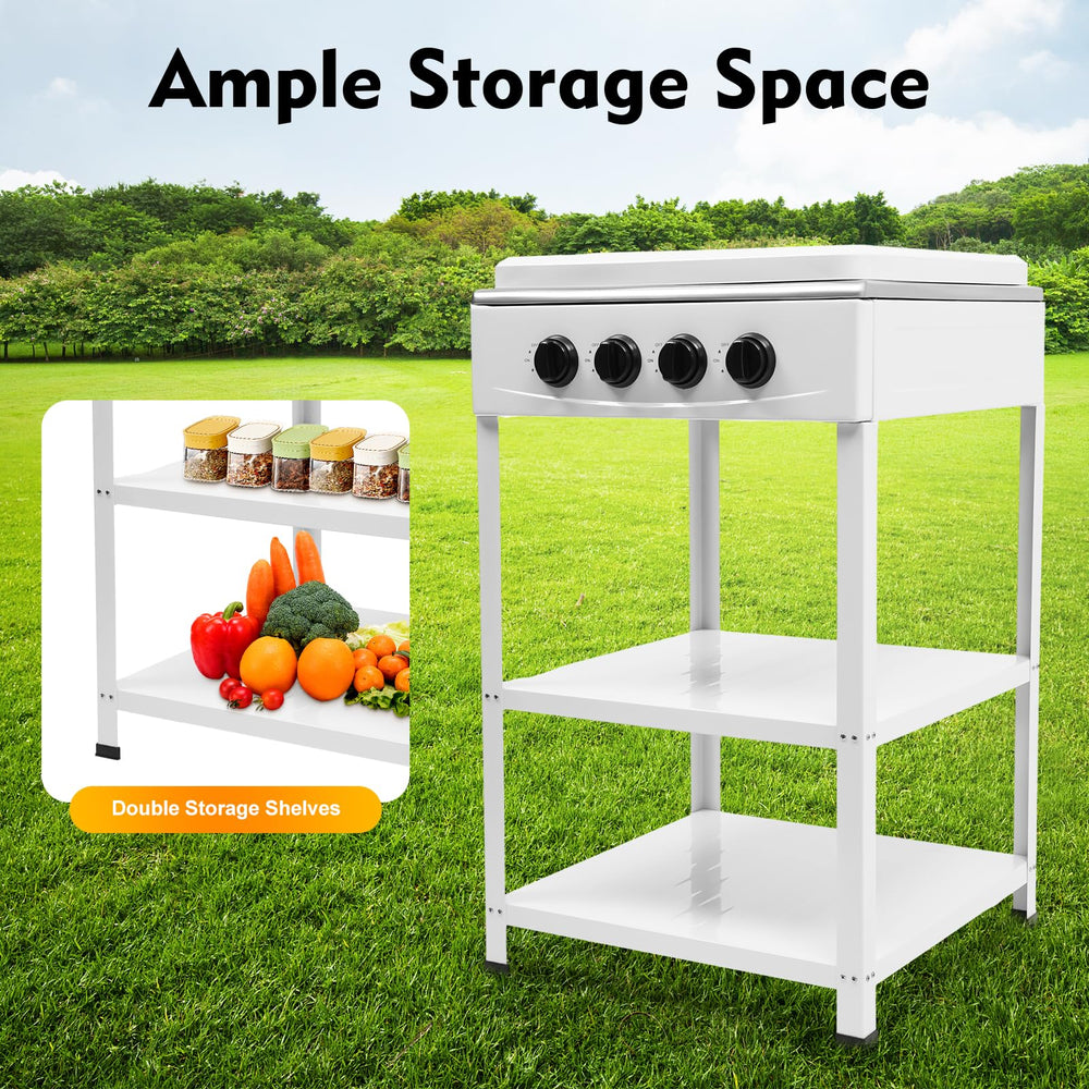 anezdbozr stainless steel and iron construction resists rust for lasting kitchen performance