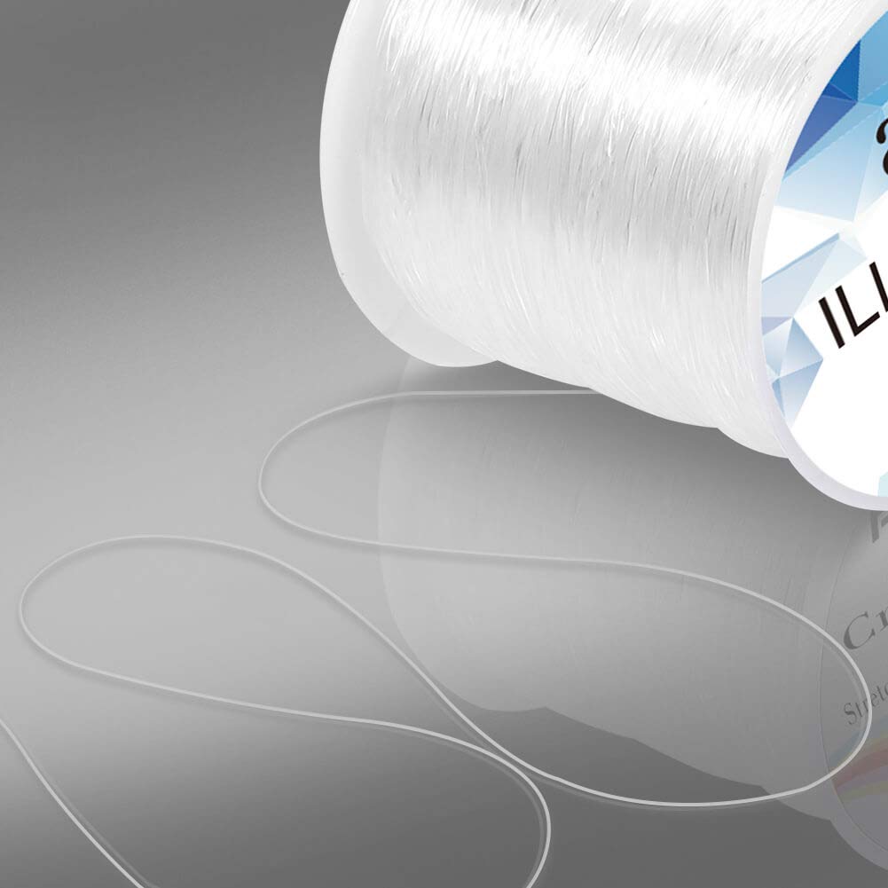 0.3 mm clear fishing string ideal for DIY projects