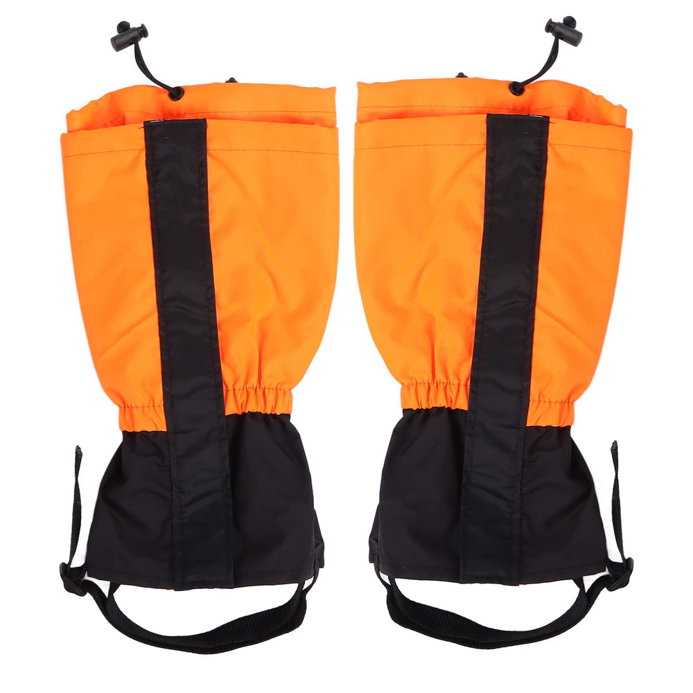 ANGGREK adjustable-kids-leg-gaiters shielding boots from mud on trails