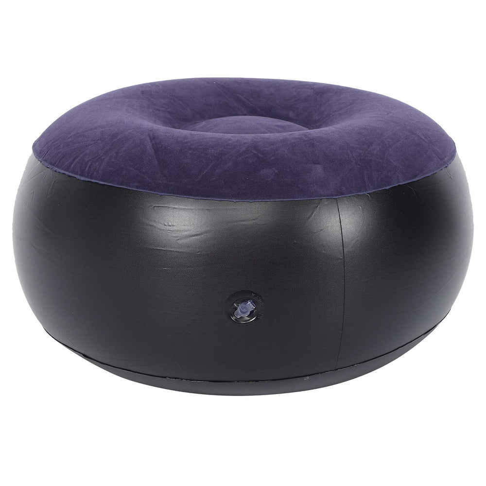 Anggrek inflatable chair in compact deflate form for quick packing.