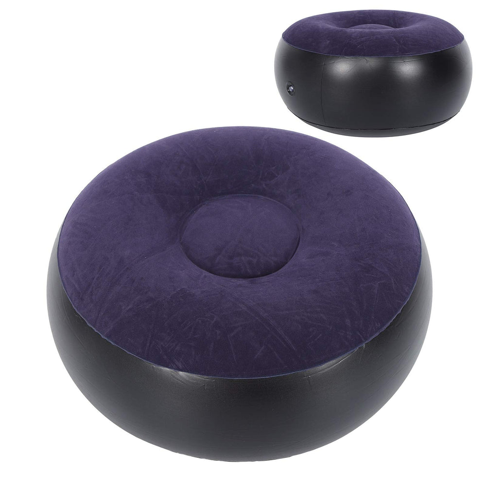 Anggrek inflatable ottoman set up for travel adventures.