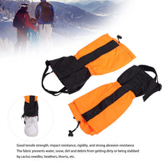 ANGGREK windproof-leg-covers guarding legs in windy hikes