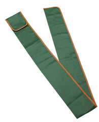 Angle Rod Socks fly bag with 2-piece design protects rods during travel.