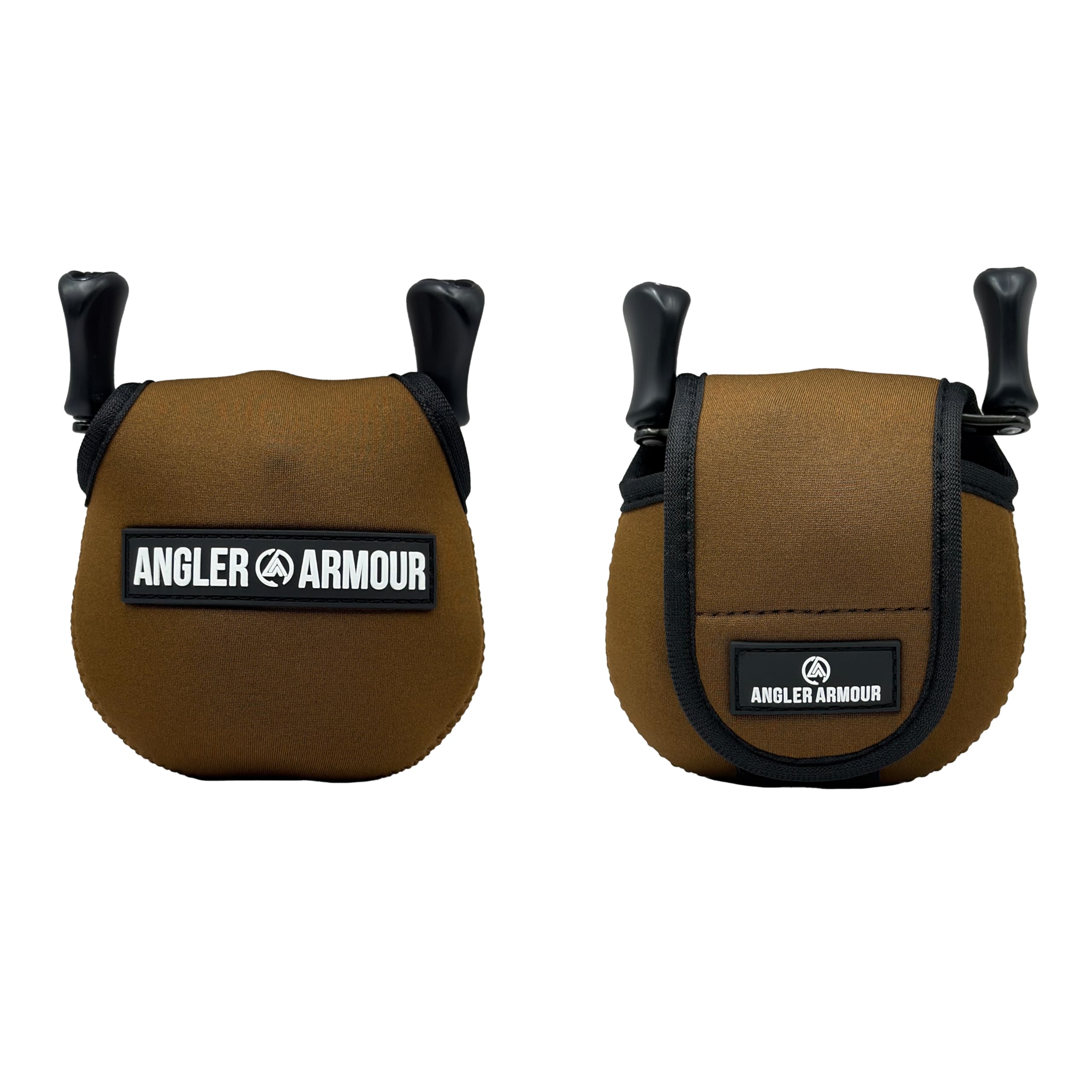 Right-handed baitcasting reel protected by Marsh Brown cover