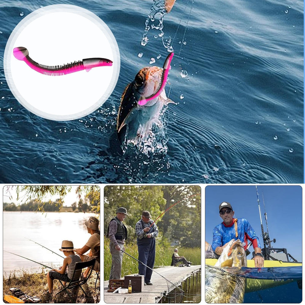 Generic Angler Dragon Loach Lure features easy installation with hooks included