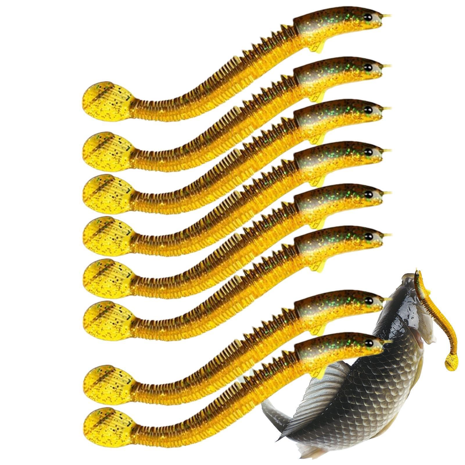 Angler Dragon Loach Lure topwater action attracts bass with lifelike motion