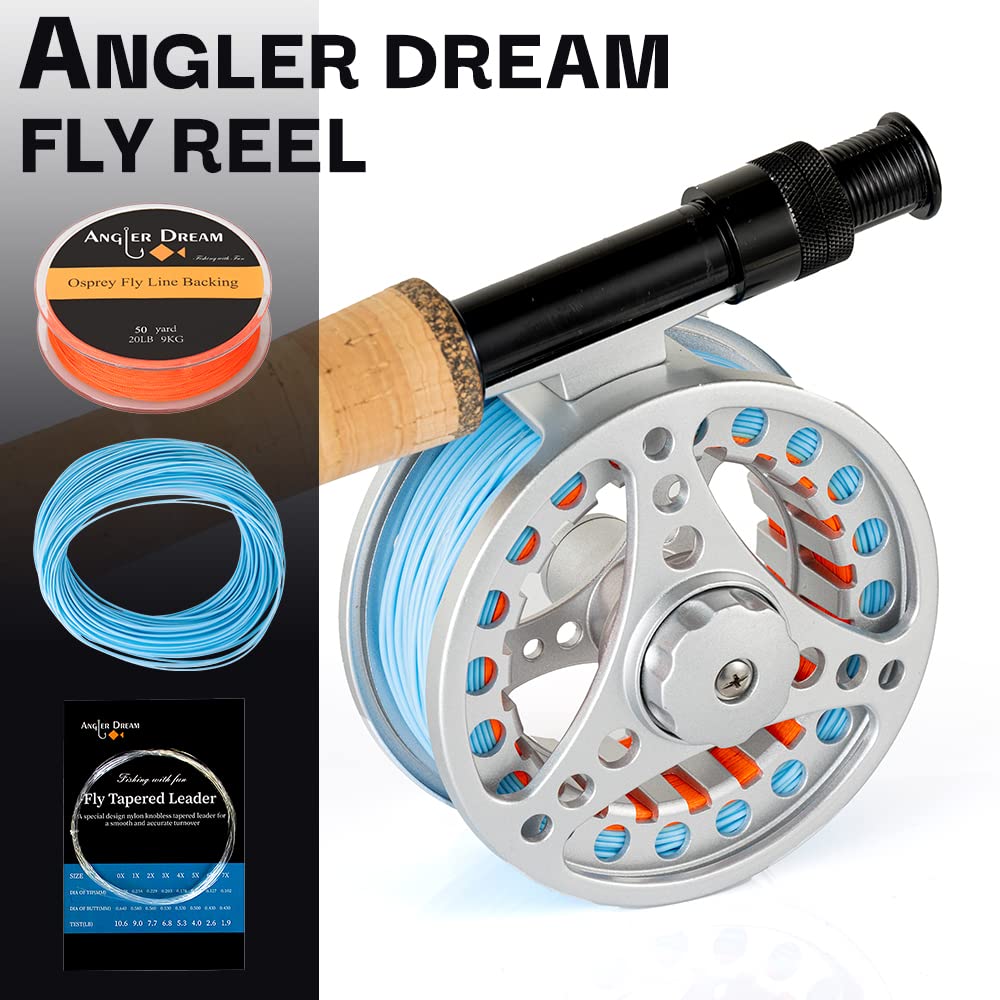 ANGLER DREAM aluminum alloy construction offers durability with lightweight feel