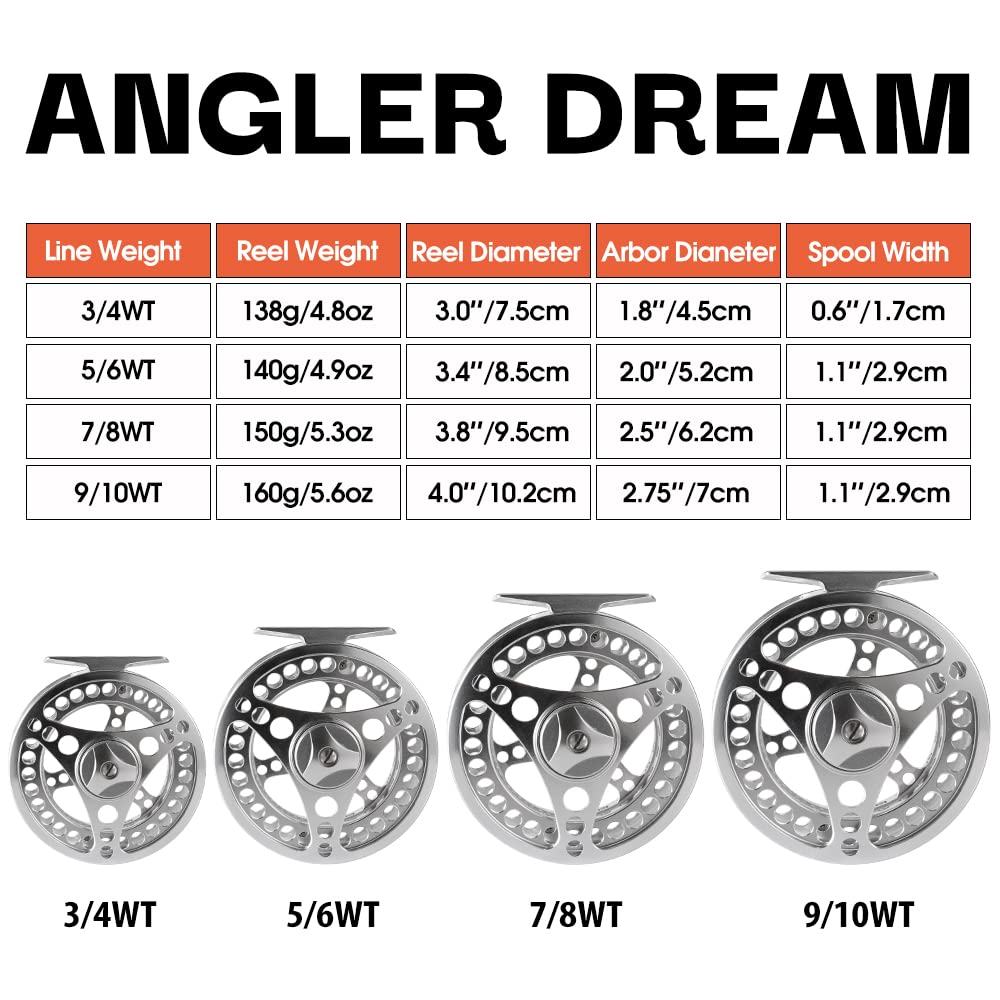 Angler Dream EX-ALC reel side view