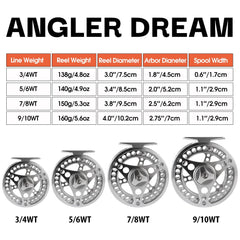 Angler Dream EX-ALC reel side view