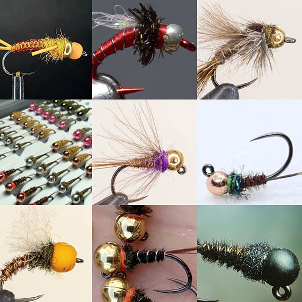 Angler Dream black nickel tungsten bead 4.65mm closeup reduces glare and corrosion