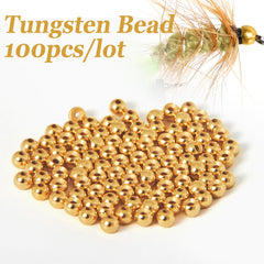 Angler Dream silver tungsten bead 4.65mm closeup for smooth hook slides