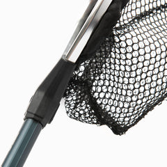 AnglerCo Core Series bait net cradling baitfish in protective nylon mesh